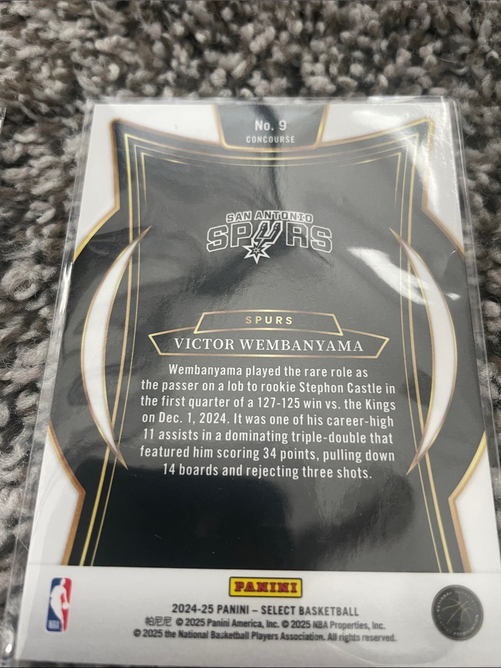 Topps/Panini Blue and White Victor Wembanyama Lot 2 Basketball Cards Deal OF DAY - Picture 5 of 5